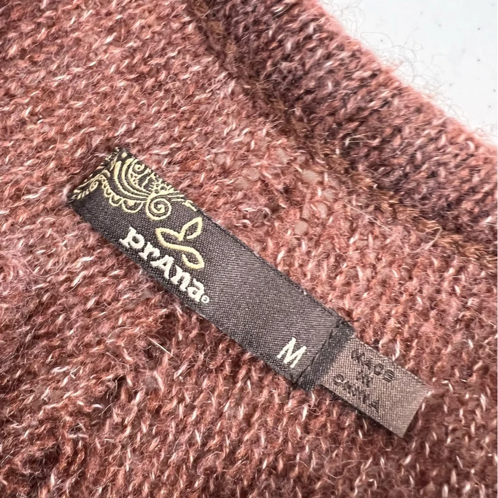 Prana Shelby poncho fringed sweater